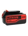 Reemplazo de batería de iones de litio para Black & Decker 20V 4.0Ah LBXR20