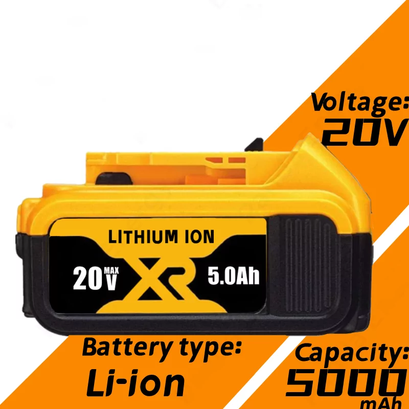 Reemplazo de batería de iones de litio para DeWalt 18V/20V Max XR