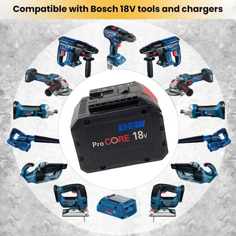 Batterie 18V Litio Bosch Professional da 1,3 a 12 Ah ProCore