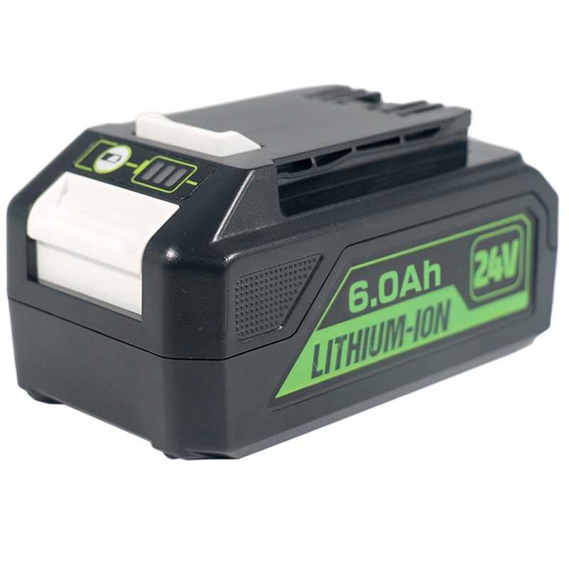 For Greenworks 24V 6.0Ah Li-ion Battery Replacement Compatible with Greenworks 24V 48V Tools ELE ELEOPTION - 1